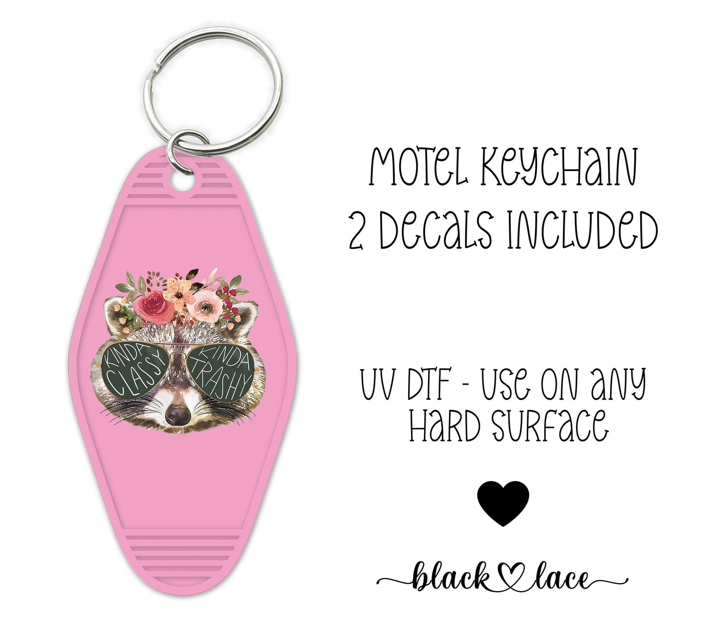 Kinda Trashy Kinda Classy ~ Motel Keychains (2)