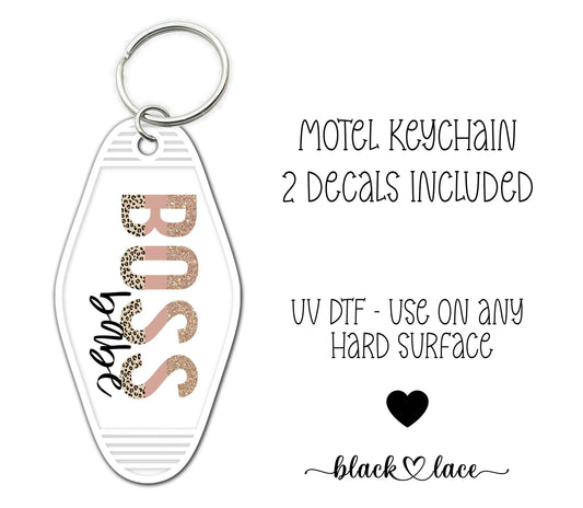 Boss Babe ~ Motel Keychains (2)