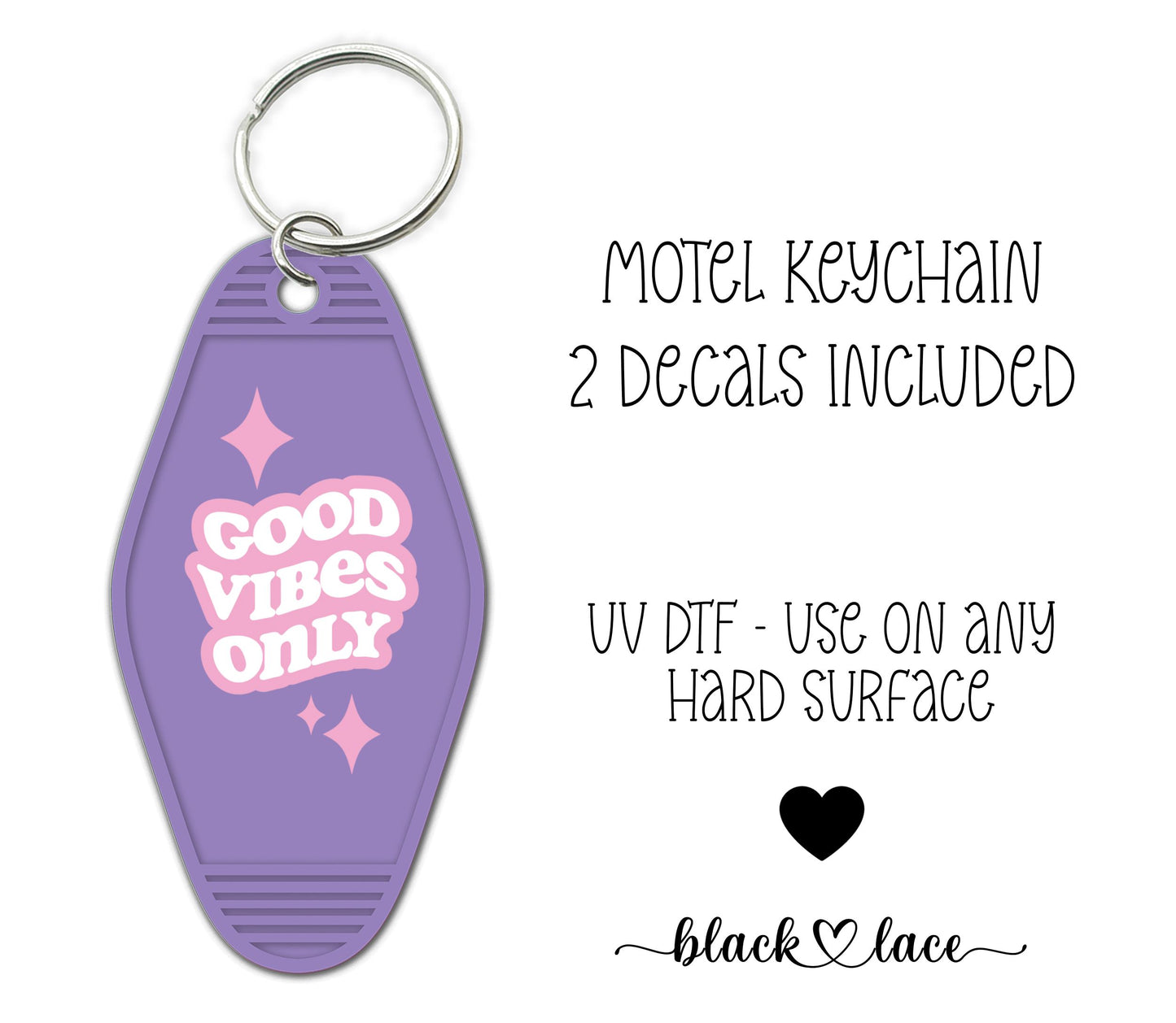 Good Vibes Only ~ Motel Keychains (2)