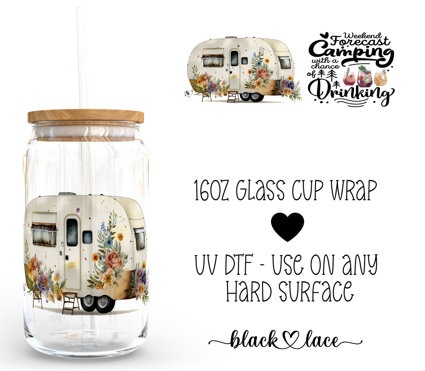 Weekend Forcast ~16oz cup wrap