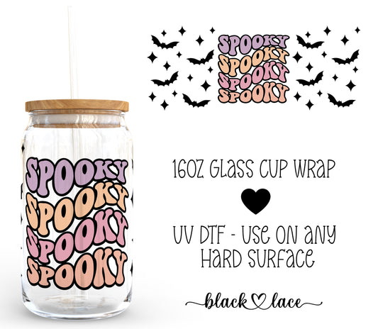 Spooky Spooky~16oz cup wrap