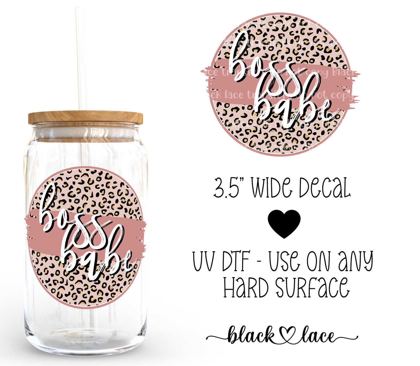 Boss Babe Circle ~ Decal