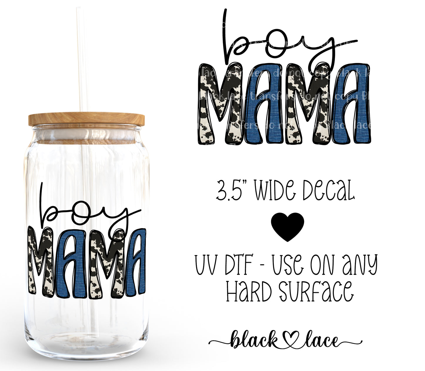 Boy Mama ~ Decal