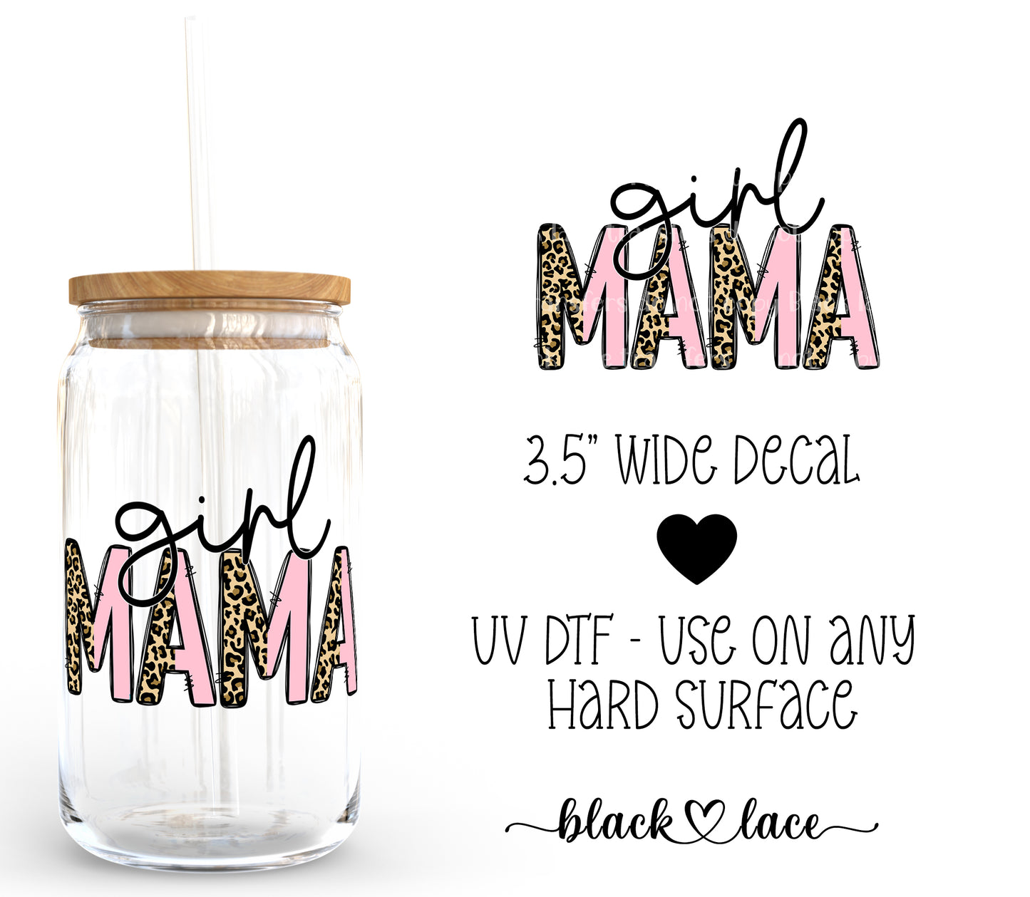 Girl Mama ~ Decal