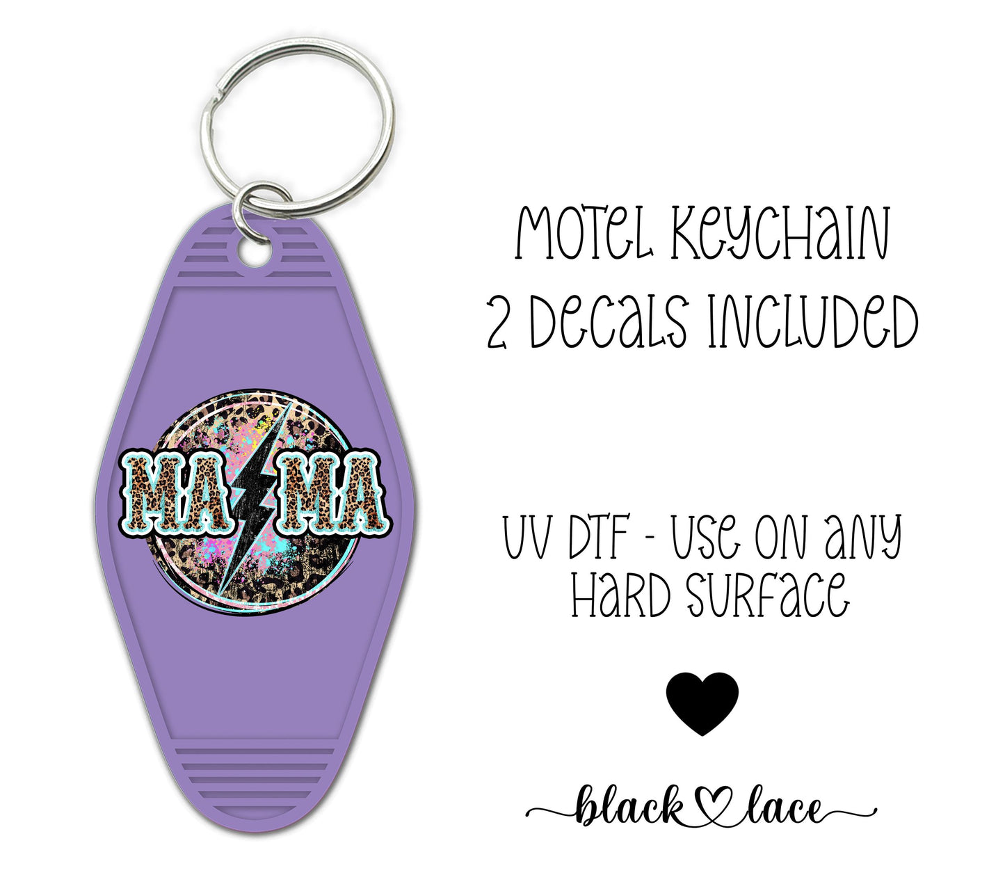 Mama Lighting Bolt ~ Motel Keychains (2)