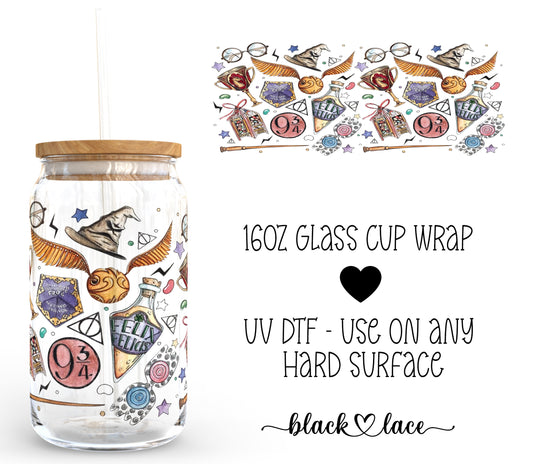 HP Wizzard ~16oz cup wrap