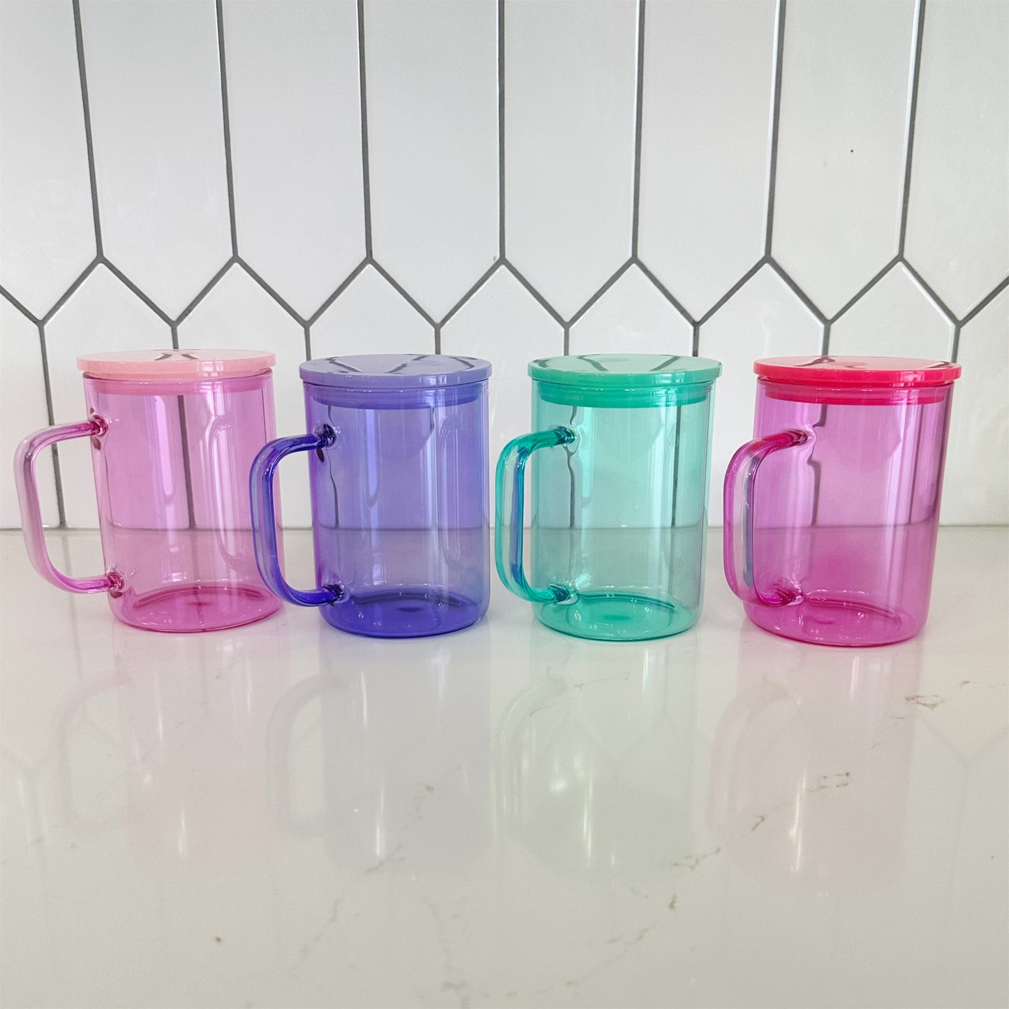 Jelly Class Cups ~ 17oz