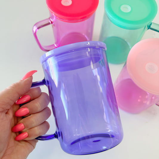 Jelly Class Cups ~ 17oz