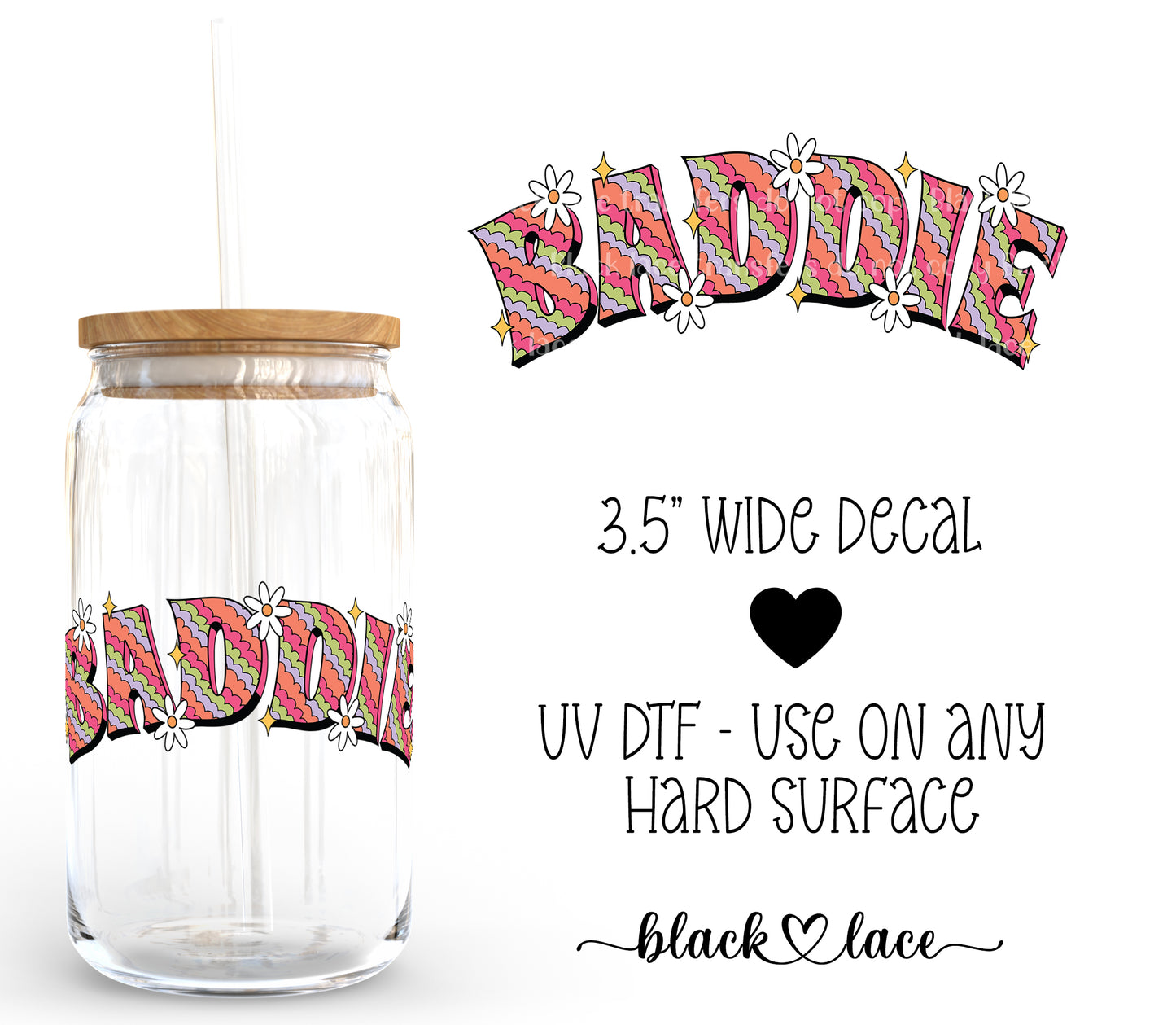 Baddie ~ Decal