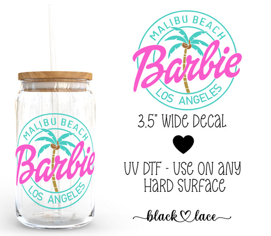 Malibu Barbie ~ Decal