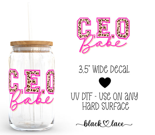 C.E.O Babe ~ Decal