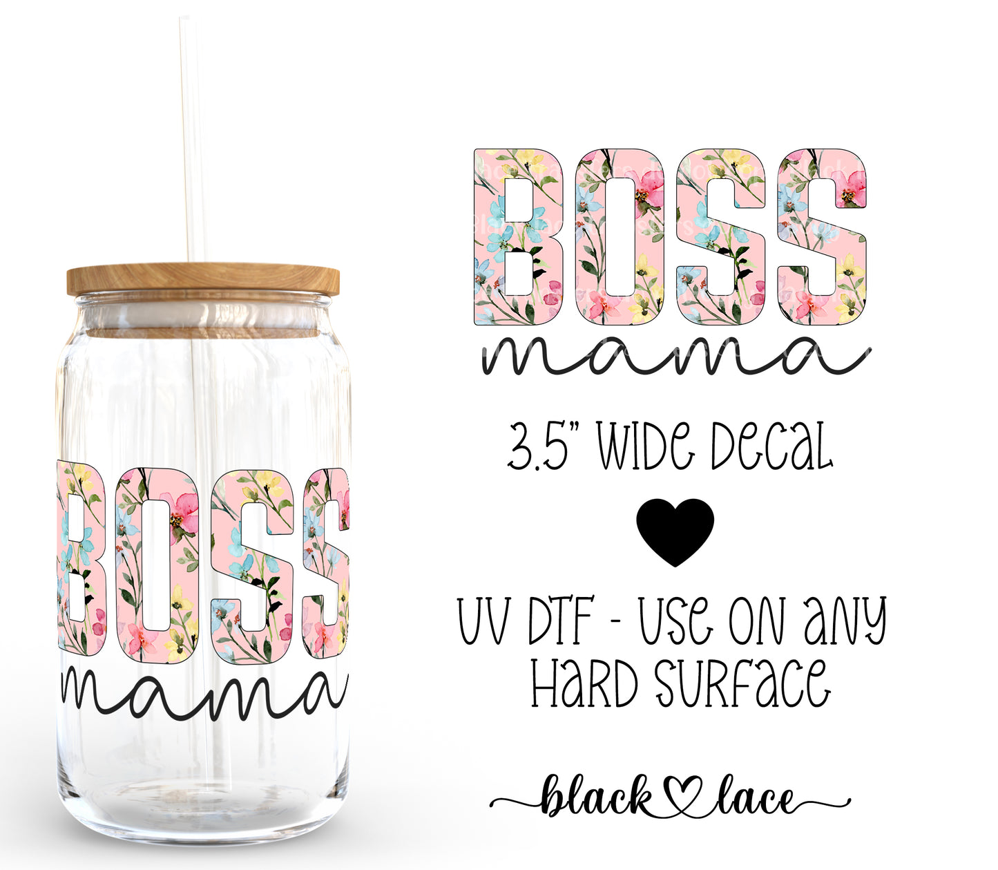 Boss Mama ~ Decal