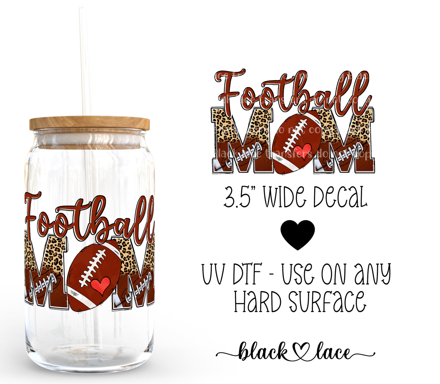 Football Mom ~ Decal