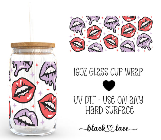 Lip Smacker ~16oz cup wrap