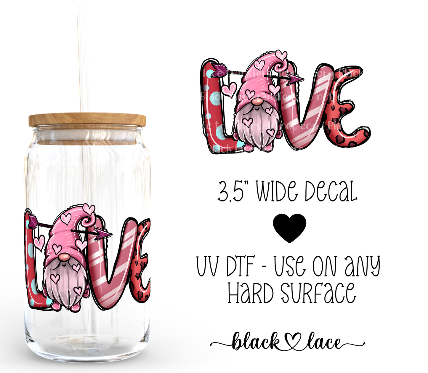 Love Gnome ~ Decal