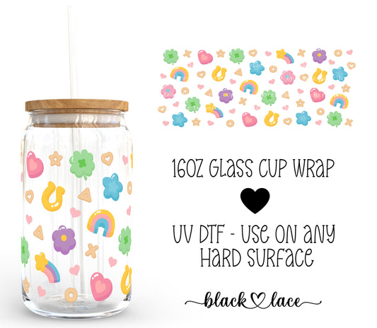 Lucky Charms ~16oz cup wrap