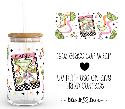 Margs ~ 16oz cup wrap