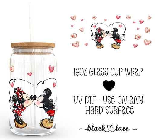 Mouse Love ~16oz cup wrap