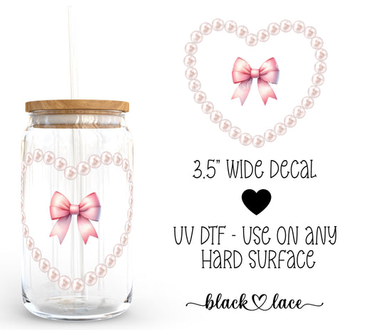 Pearl Heart ~ Decal