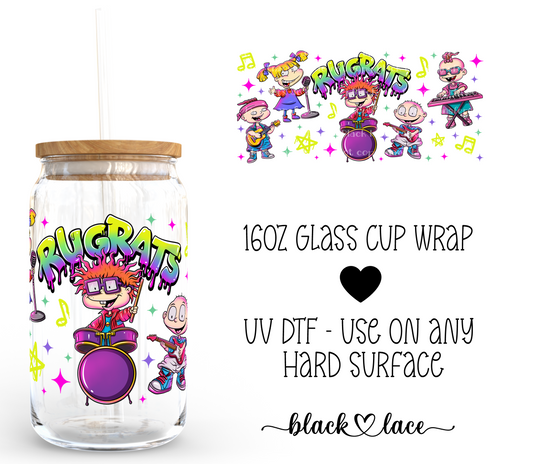 Rugrats ~ 16oz cup wrap