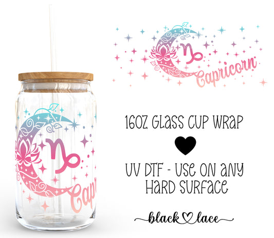 Capricorn ~16oz cup wrap