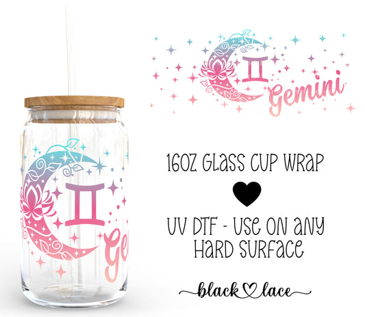 Gemini ~16oz cup wrap