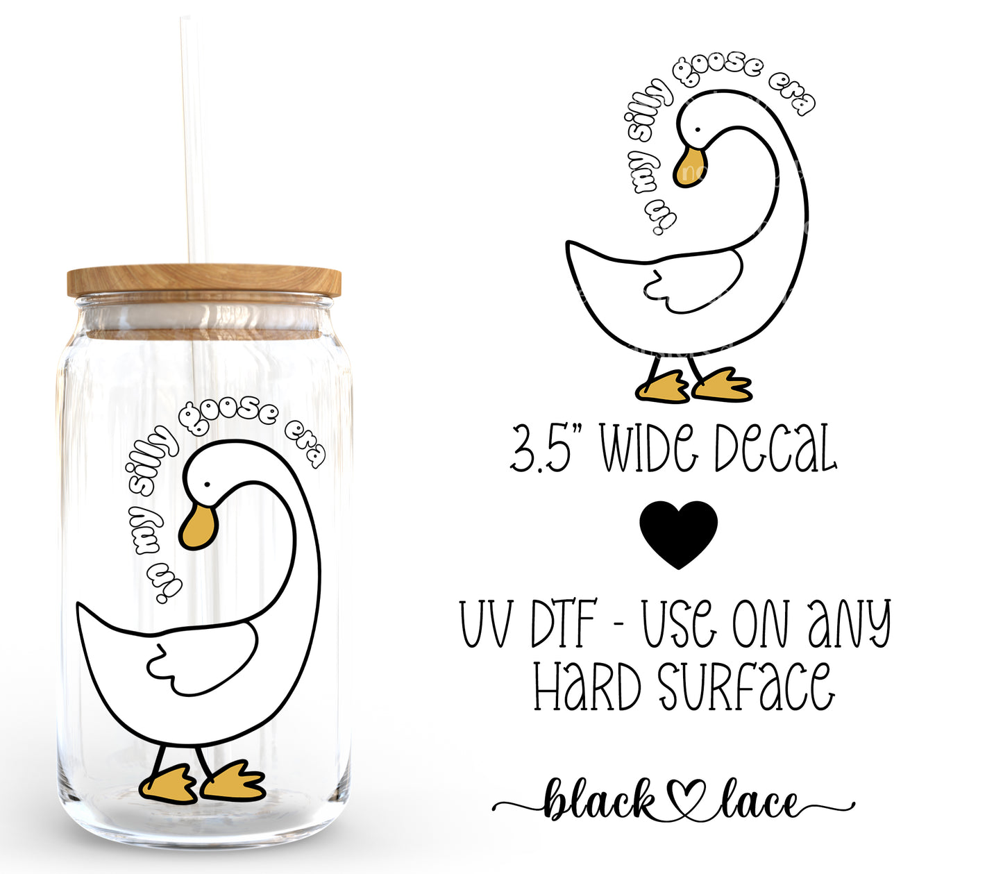 Silly Goose ~ Decal