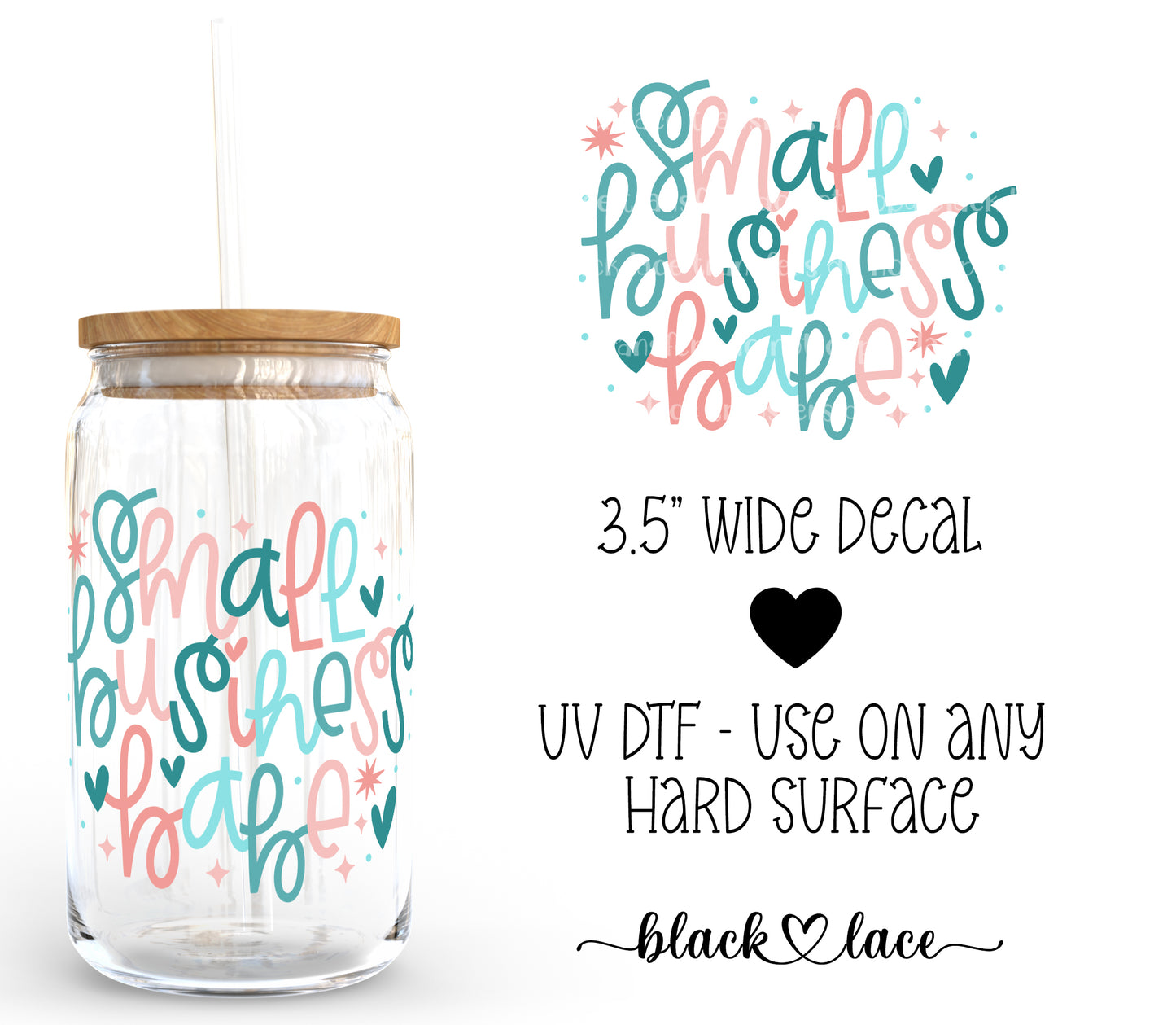 Small Business Babe ~ Decal