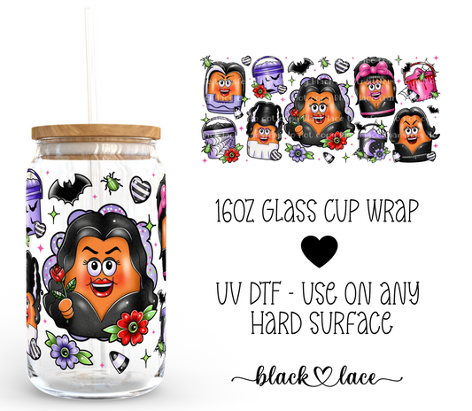 Spooky Ghouls Nuggets ~ 16oz cup wrap