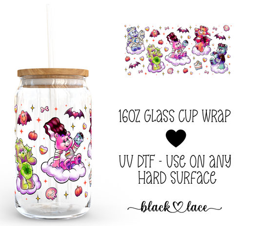 Universal Bears ~ 16oz cup wrap