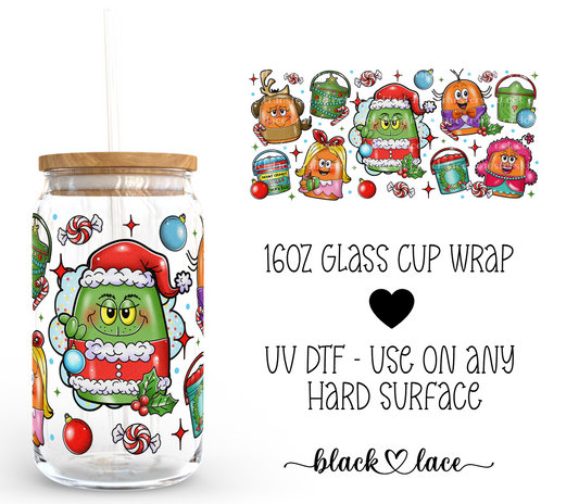 Whoville Nuggets ~ 16oz cup wrap