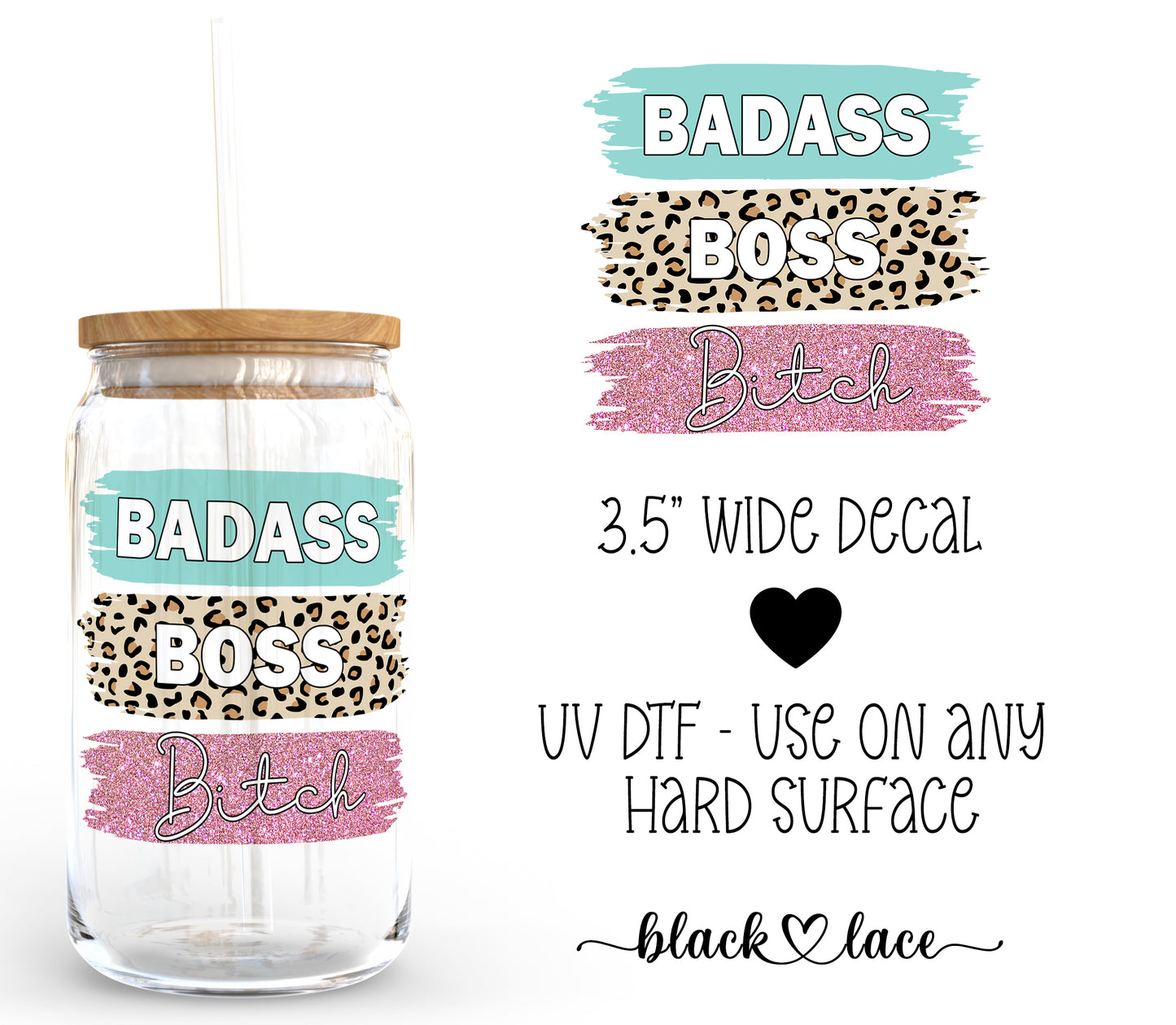 Badass Boss Bitch ~ Decal