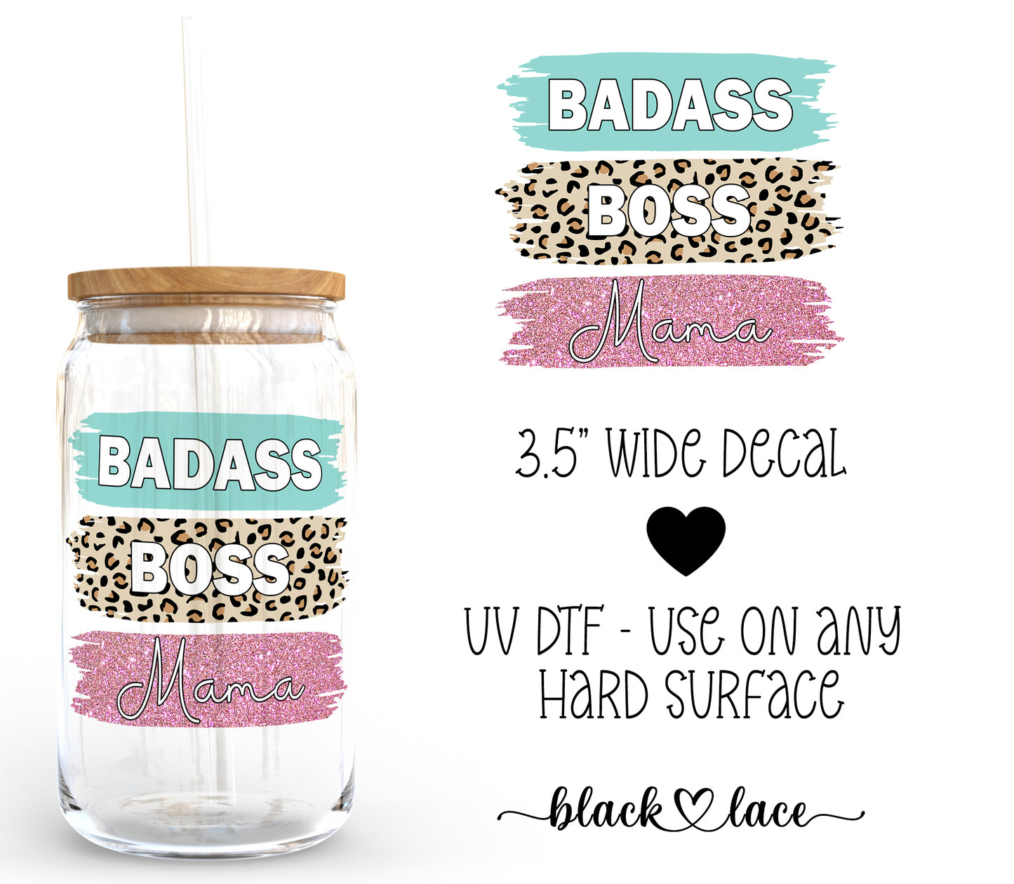 Badass Boss Mama ~ Decal