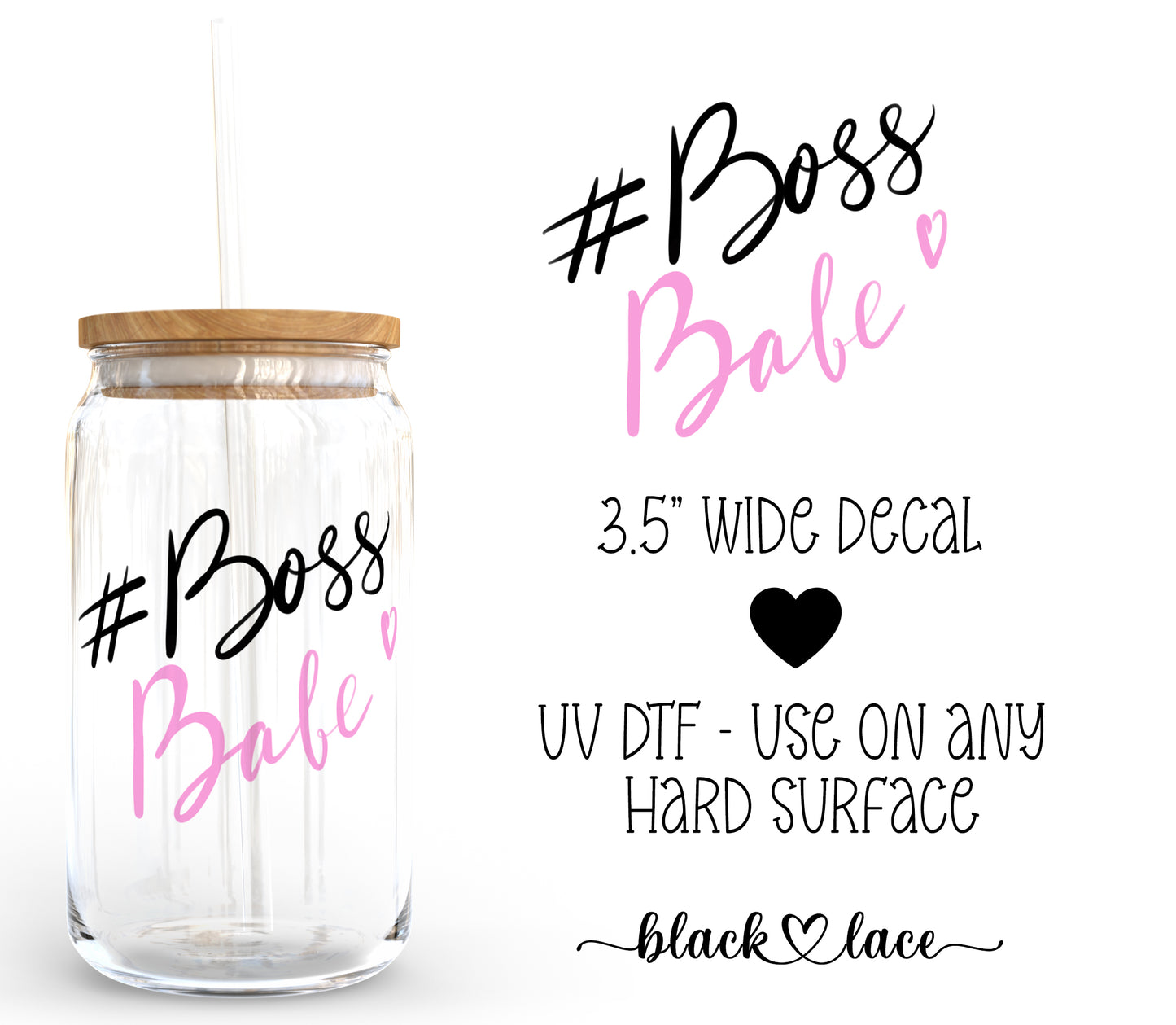 # Boss Babe ~ Decal