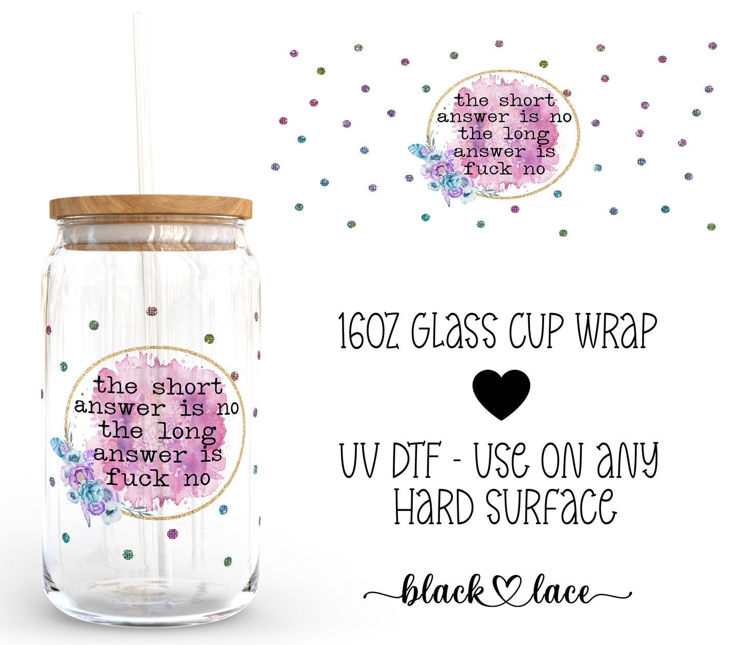 Short Answer is no~16oz cup wrap