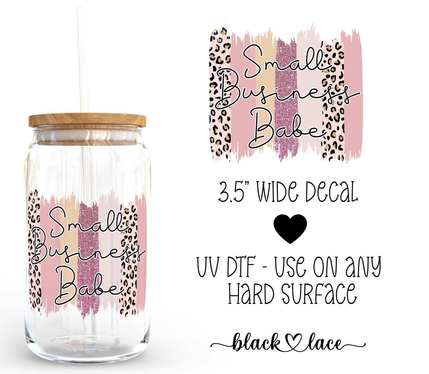 Small Business Babe ~ Decal